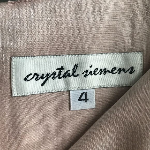 Crystal Siemens ice pink evening gown - Picture 3 of 3